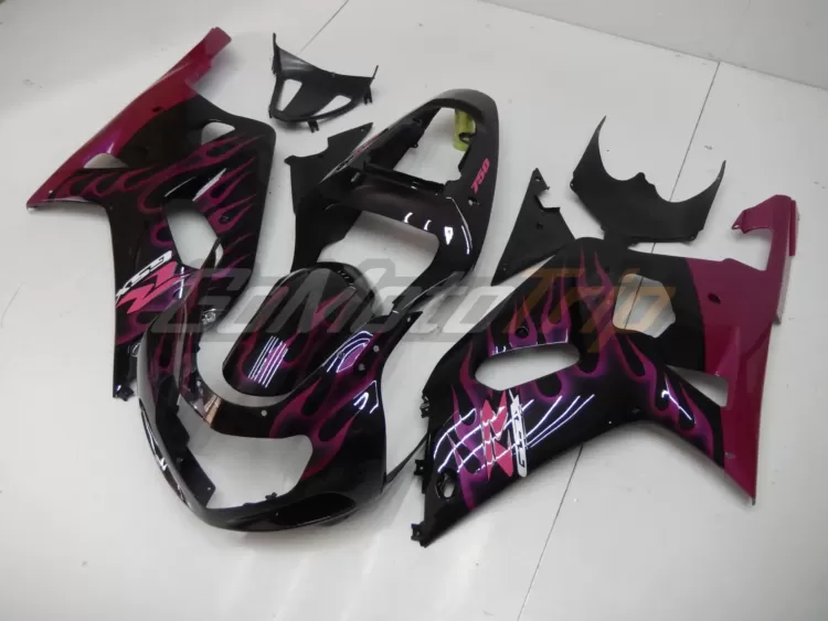 Suzuki K1 K2 Pink Flame Fairing 2