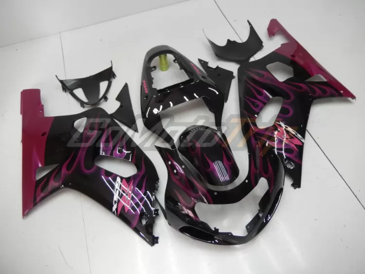 Suzuki K1 K2 Pink Flame Fairing 3