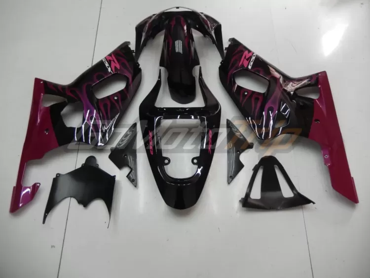 Suzuki K1 K2 Pink Flame Fairing 4