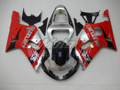 Suzuki K1 K2 Red Silver Fairing 1