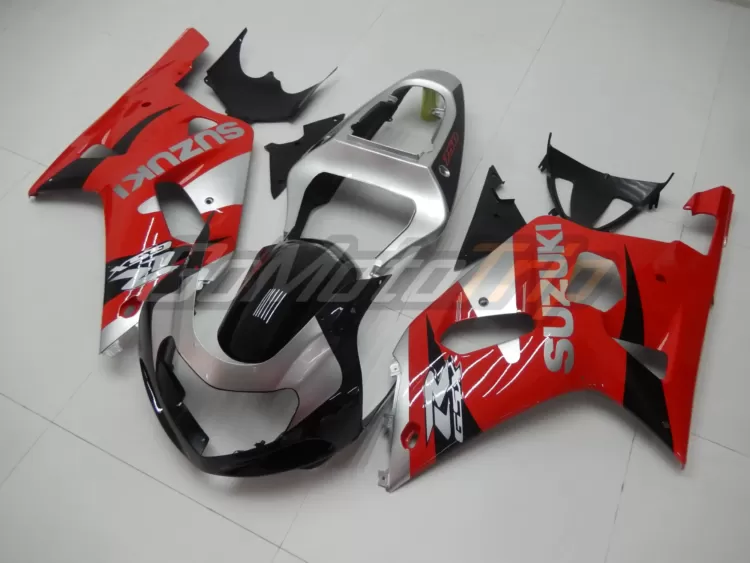 Suzuki K1 K2 Red Silver Fairing 2