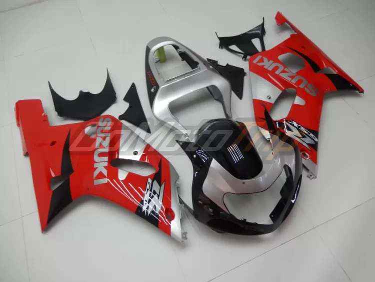 Suzuki K1 K2 Red Silver Fairing 3