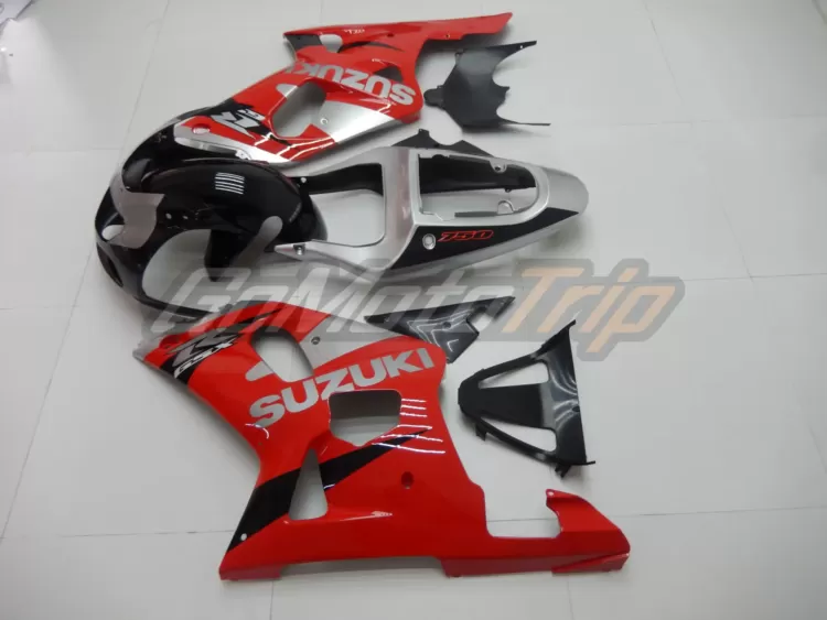 Suzuki K1 K2 Red Silver Fairing 4