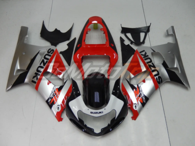 Suzuki K1 K2 Red Silver Fairing2 1