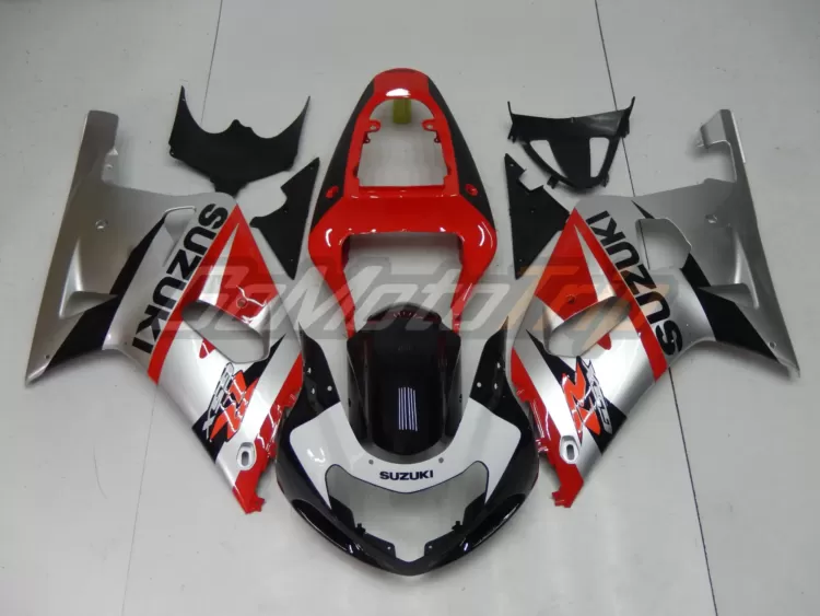 Suzuki K1 K2 Red Silver Fairing2 1