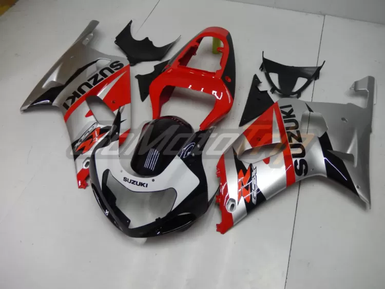 Suzuki K1 K2 Red Silver Fairing2 2