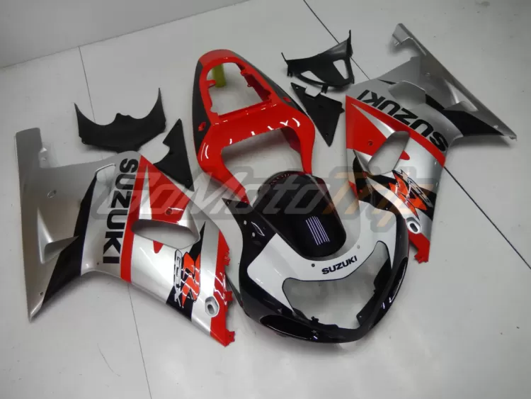 Suzuki K1 K2 Red Silver Fairing2 3