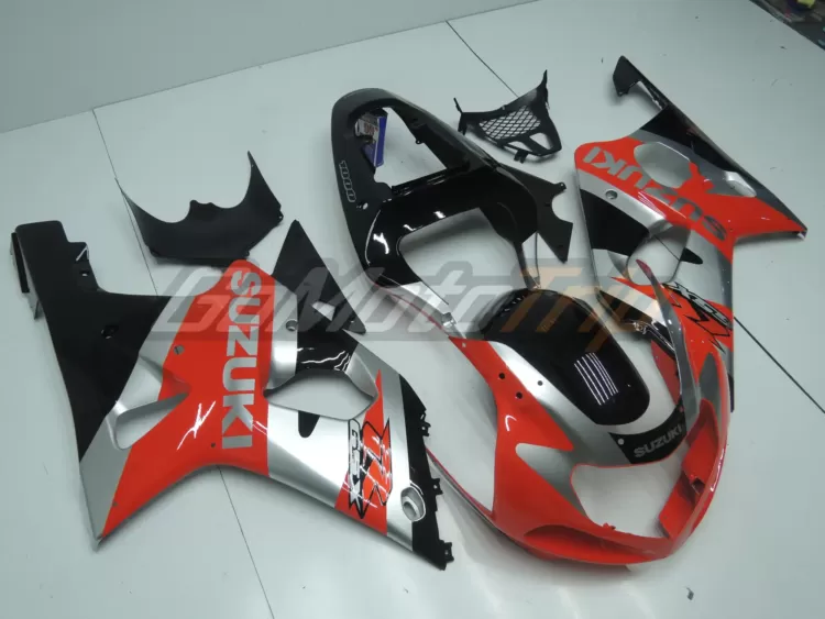 Suzuki K1 K2 Red Silver Fairing3 3