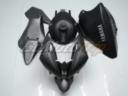 2008 2016 Yamaha Yzf R6 Black Grey Race Fairing 1