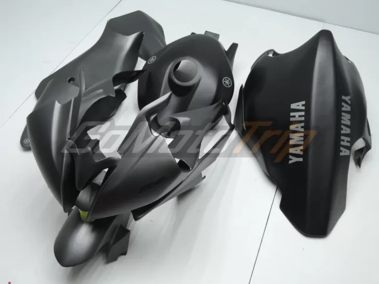 2008 2016 Yamaha Yzf R6 Black Grey Race Fairing 2